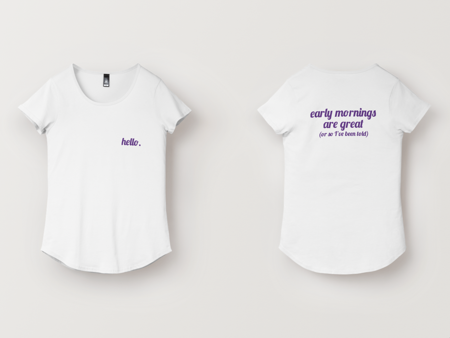 Hello: Early Mornings