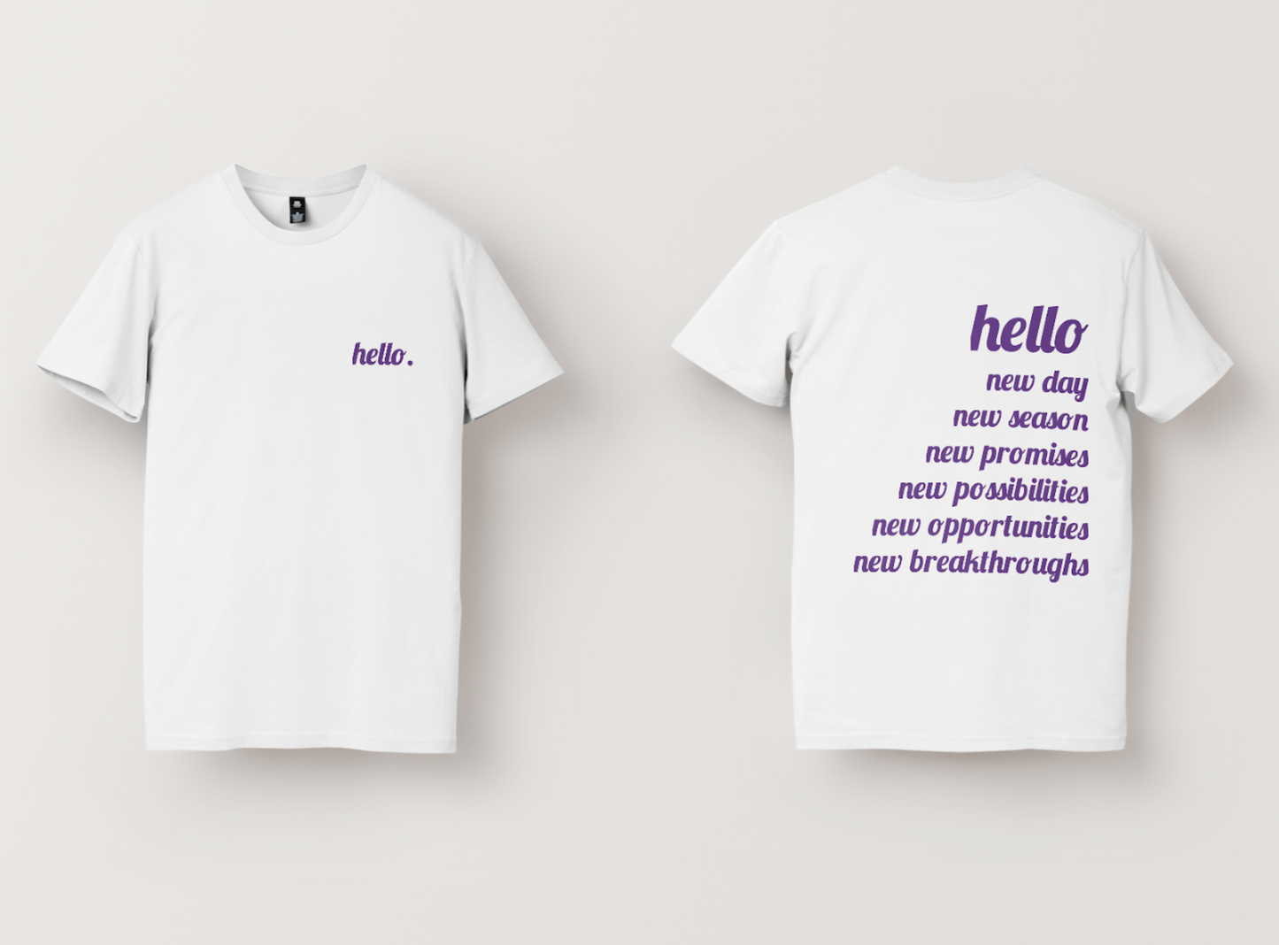 Hello: Hello New Day.