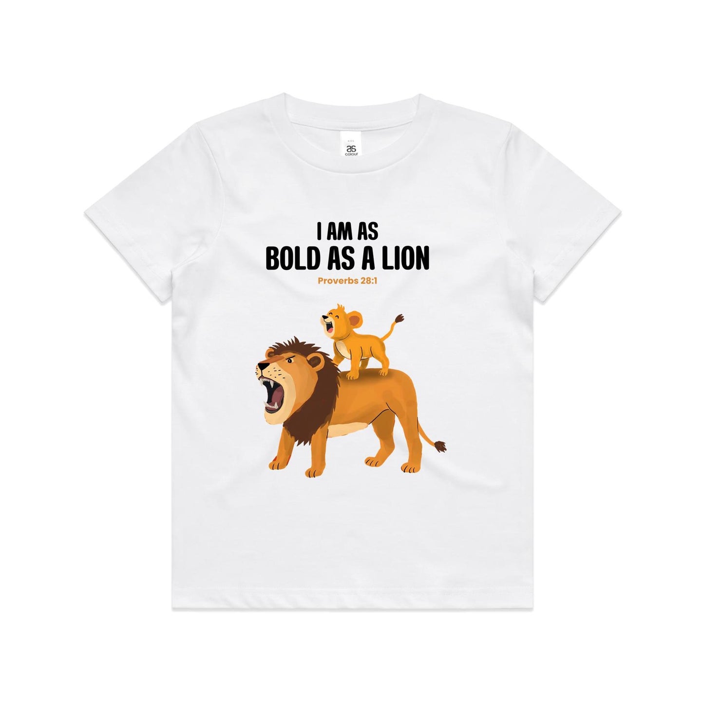 I am as Bold as a Lion | Children's T-Shirt